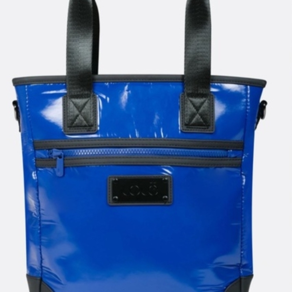 Lole Lily Shine Multipurpose Convertible Messenger Backpack Tote Bag In Blue